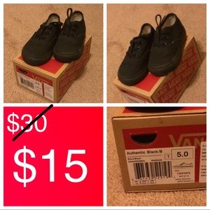Toddler Vans — Size 5T